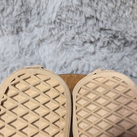 Vans Old Skool Womens 9.5 Mens 8 Pink Blush Canvas Monochrome Skateboard Shoe - Picture 12 of 14